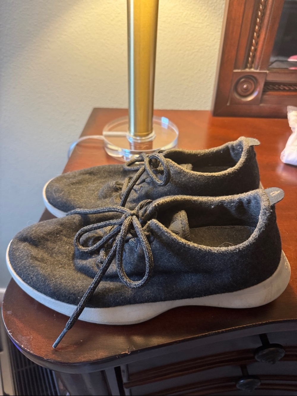 Women’s Allbirds Gray Lace-Up Shoes